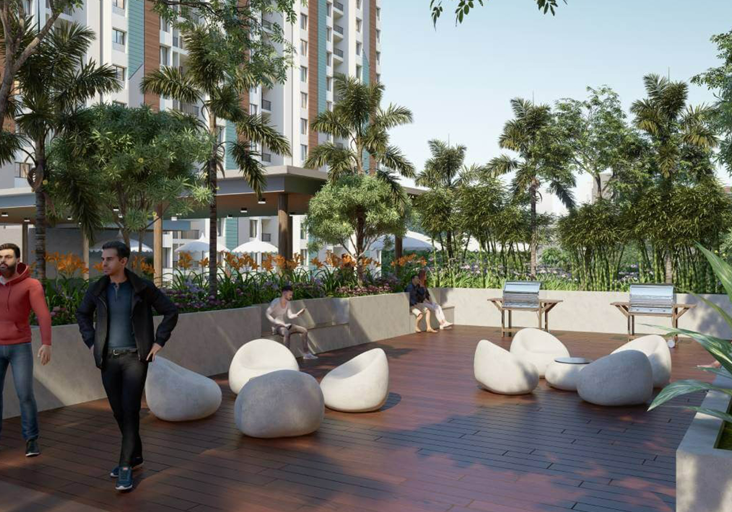 Exterior view of Kohinoor Regalia Towers &mdash; photo gallery, images, brochure, amenities, cost sheet, price breakup, availability details, RERA number, RERA certificate, possession date, layout plan, logo, floor plan, master plan, and location map showcasing project highlights and features.